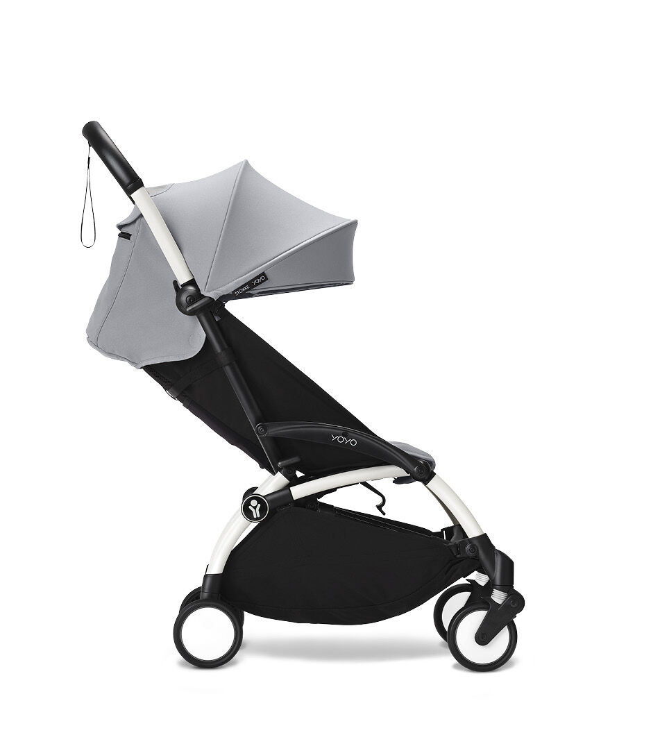 YOYO³ stroller from 6 months, Stone with White Frame, mainview galery image 8